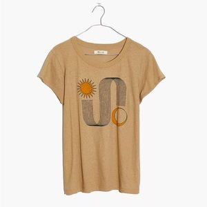 NWT Madewell x Real Fun, Wow!® Graphic Perfect Vintage Tee MA897 XL